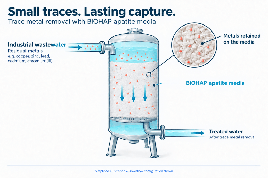 BIOHAP featured in FineEngineering Magazine: apatite media for industrial wastewater polishing